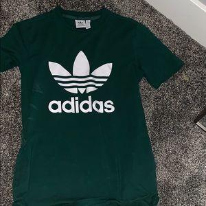 green adidas shirt